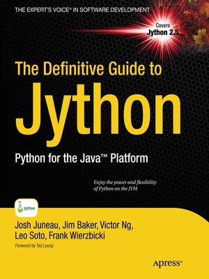 cover image of The Definitive Guide to Jython